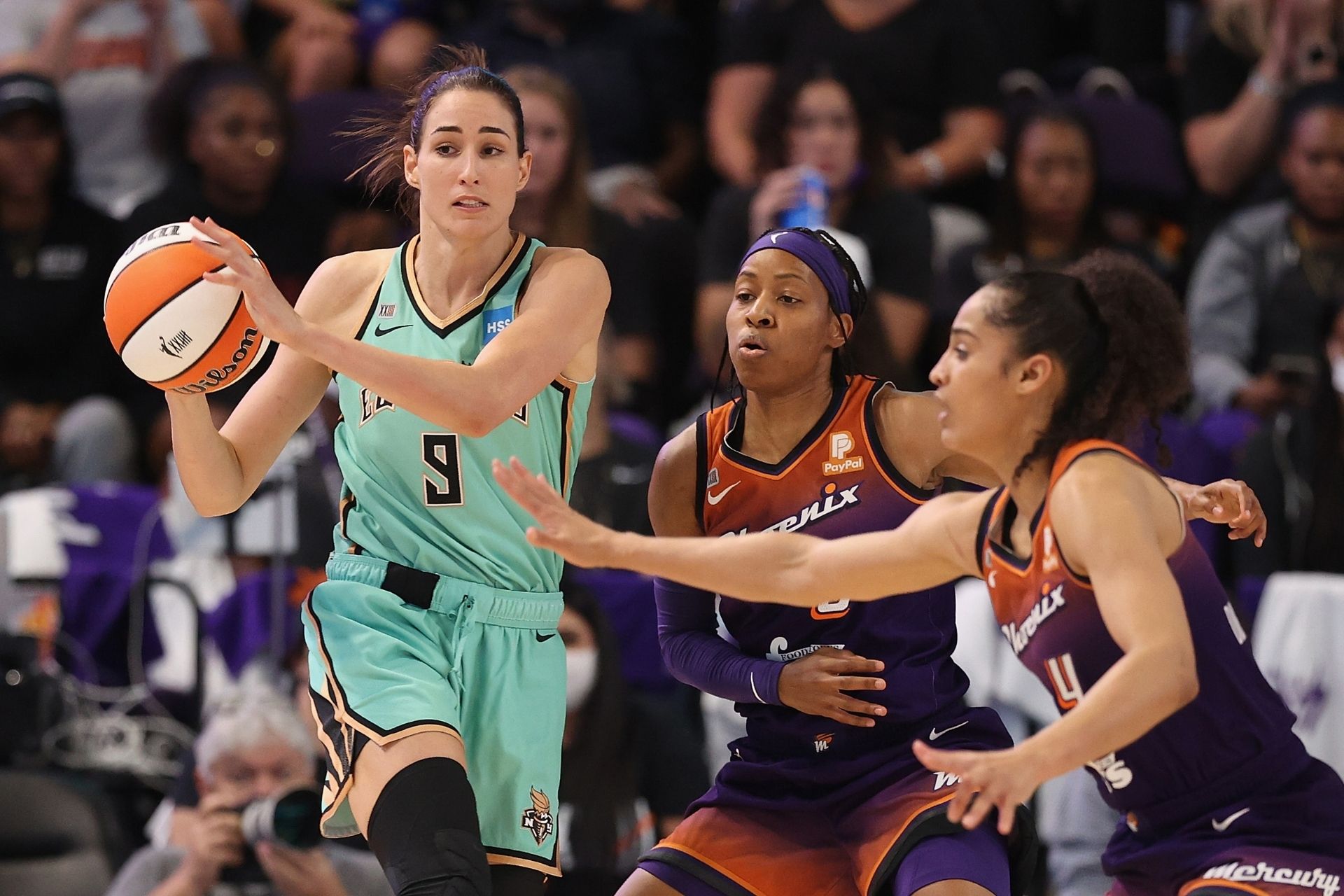 WNBA players actually did something worth watching as they started
