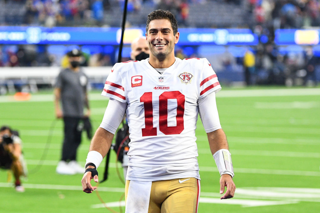 Jimmy Garoppolo couldn't believe his luck when a line of women did this ...