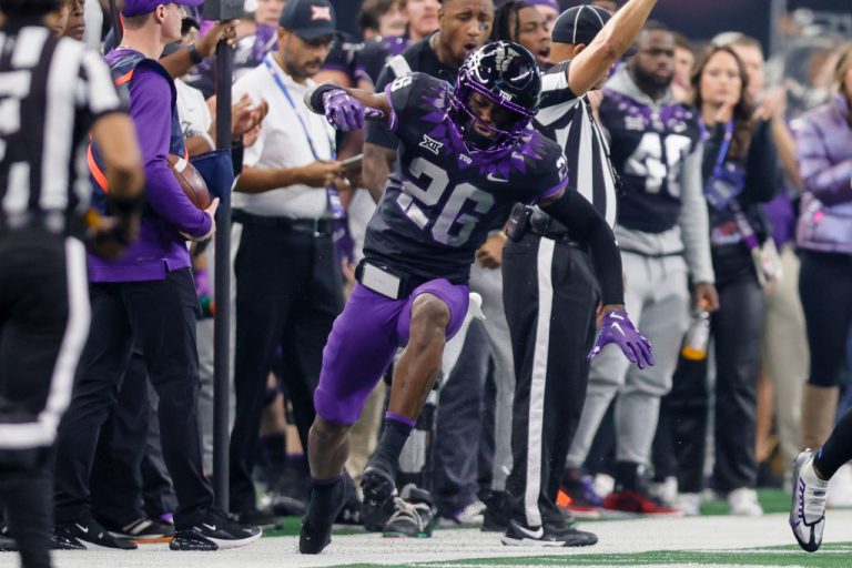 Championship weekend had one TCU football player ready to risk it all and throw some hands on the field